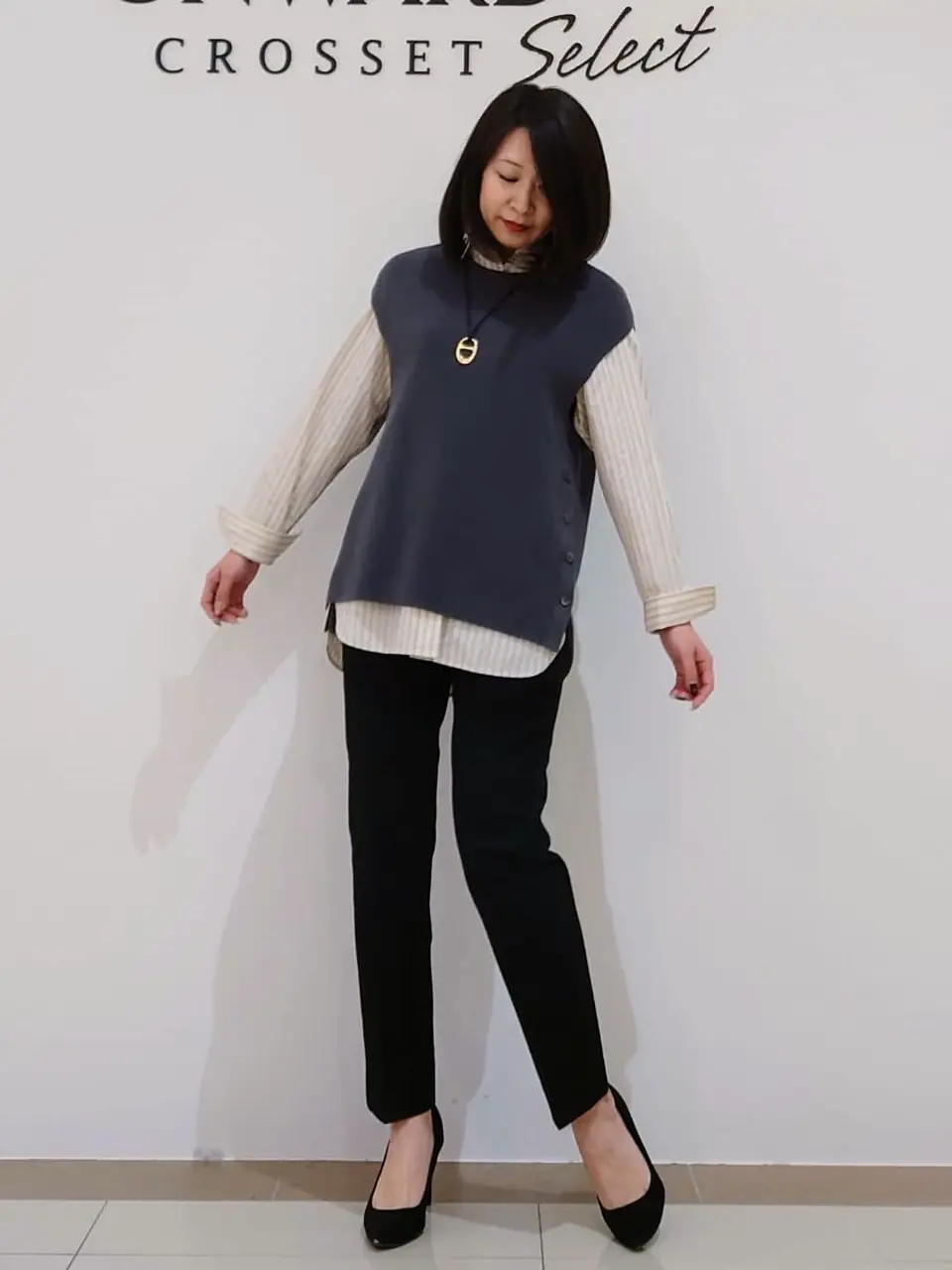 ONWARD CROSSET SELECT スタッフ コーディネート画像