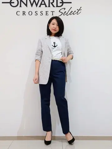 ONWARD CROSSET SELECT スタッフ コーディネート画像