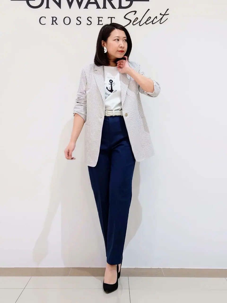 ONWARD CROSSET SELECT スタッフ コーディネート画像