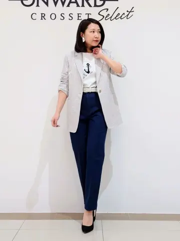 ONWARD CROSSET SELECT スタッフ コーディネート画像