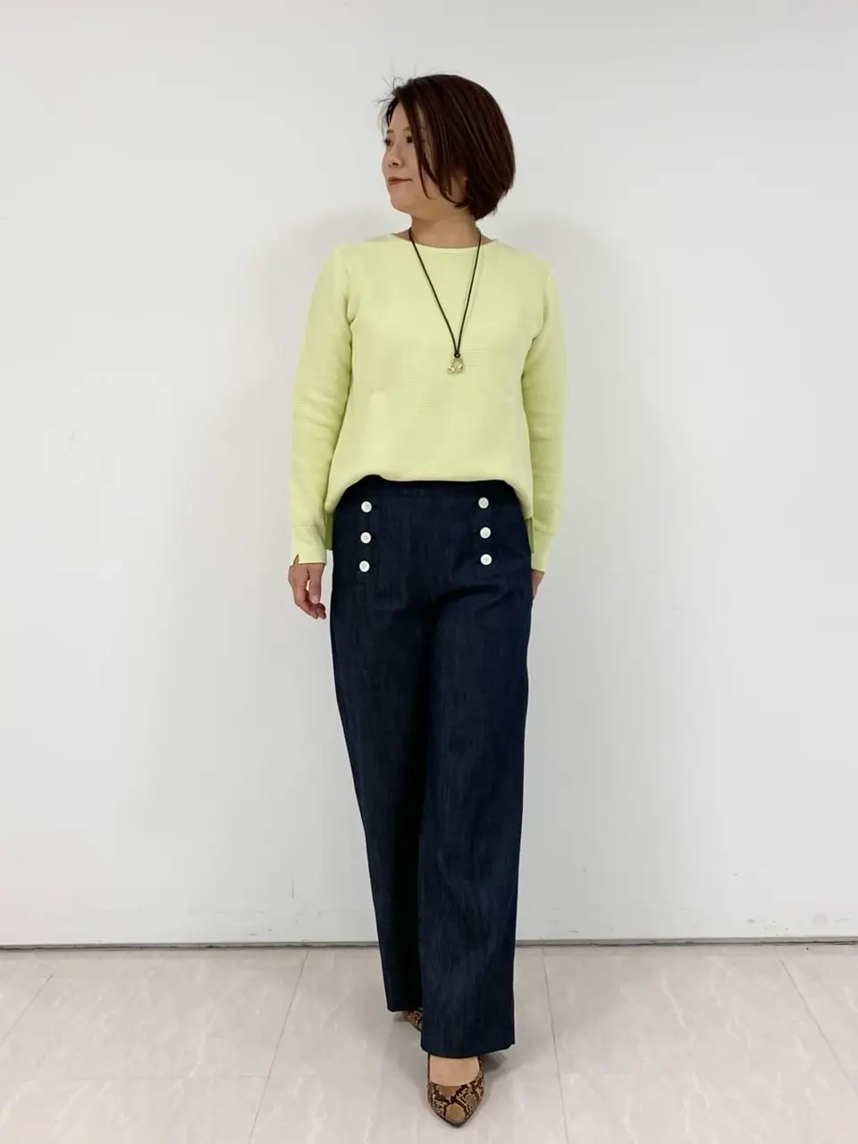  スタッフ コーディネート画像