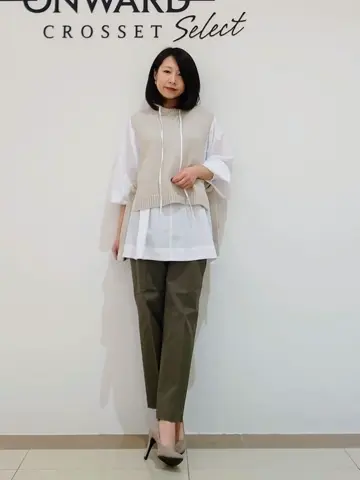 ONWARD CROSSET SELECT スタッフ コーディネート画像