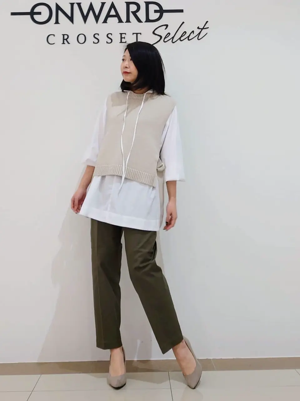 ONWARD CROSSET SELECT スタッフ コーディネート画像