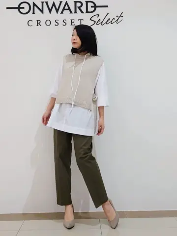 ONWARD CROSSET SELECT スタッフ コーディネート画像