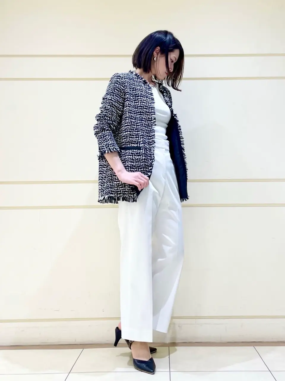 ONWARD CROSSET SELECT イナムラ コーディネート画像