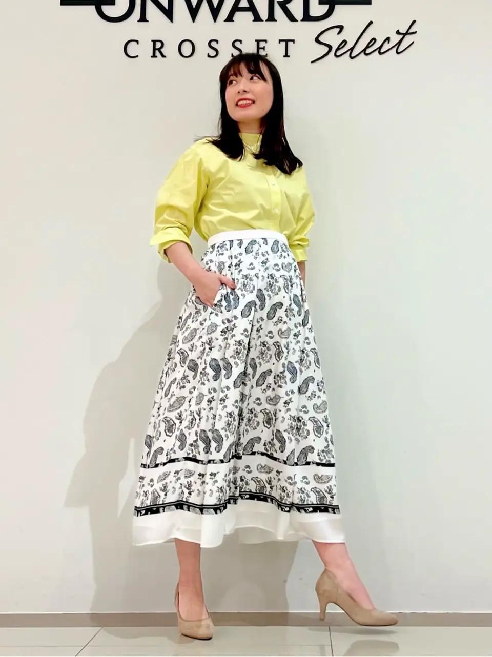 ONWARD CROSSET SELECT スタッフ コーディネート画像