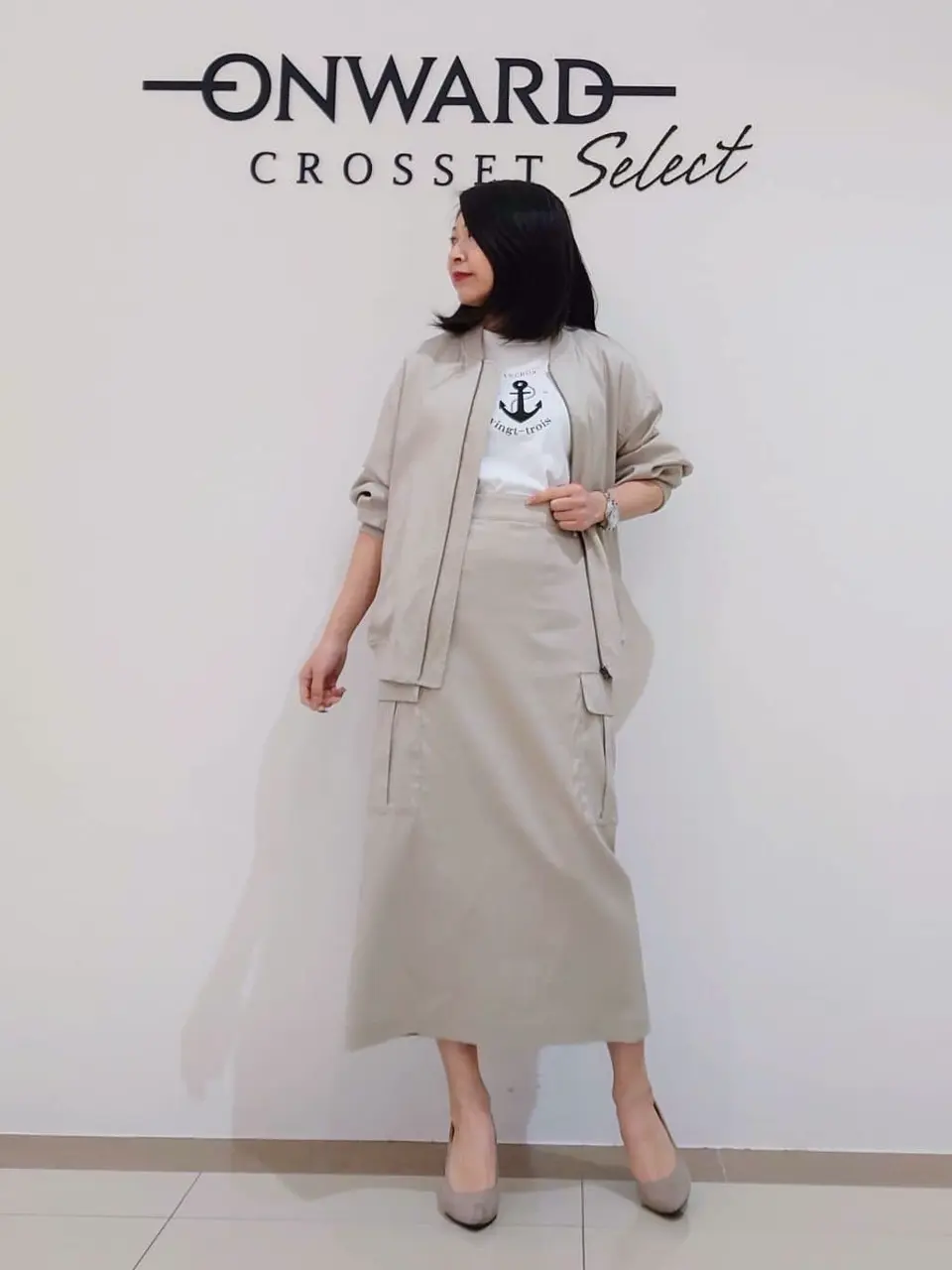 ONWARD CROSSET SELECT スタッフ コーディネート画像