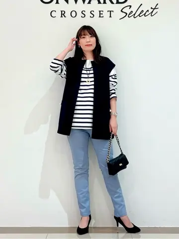 ONWARD CROSSET SELECT スタッフ コーディネート画像