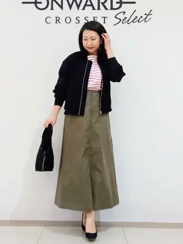 ONWARD CROSSET SELECT スタッフ コーディネート画像