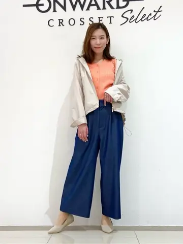 ONWARD CROSSET SELECT スタッフ コーディネート画像