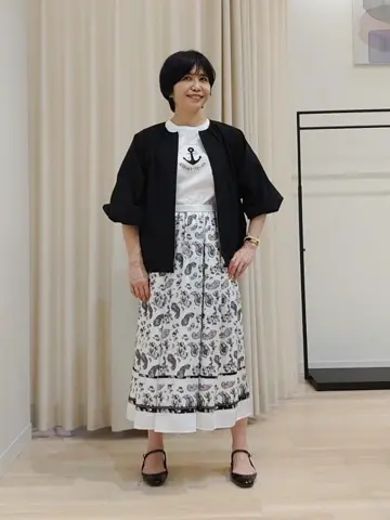 ONWARD CROSSET SELECT スタッフ コーディネート画像