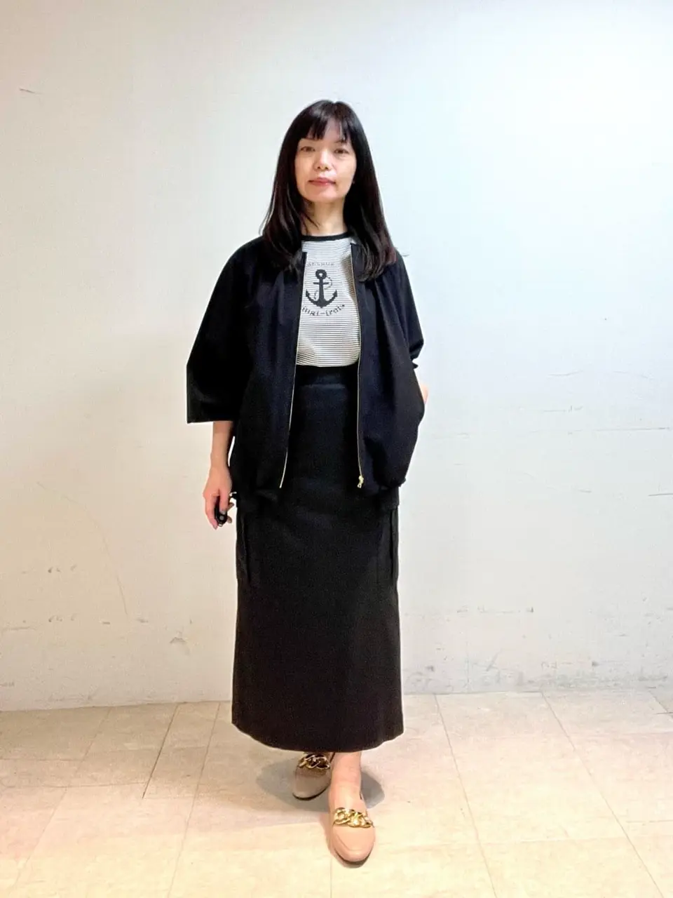  スタッフ コーディネート画像