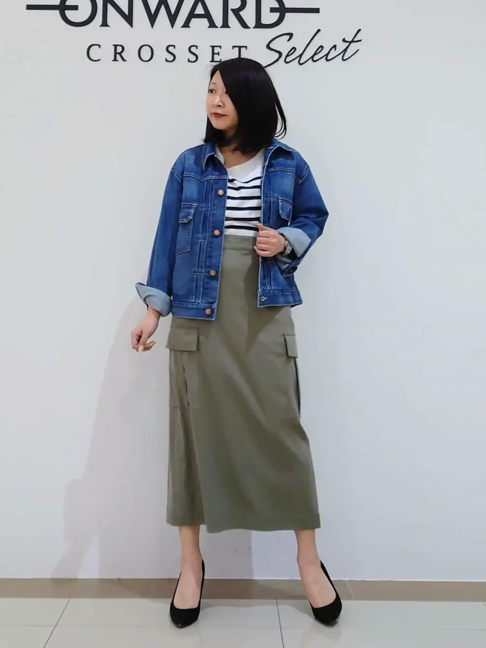 ONWARD CROSSET SELECT スタッフ コーディネート画像