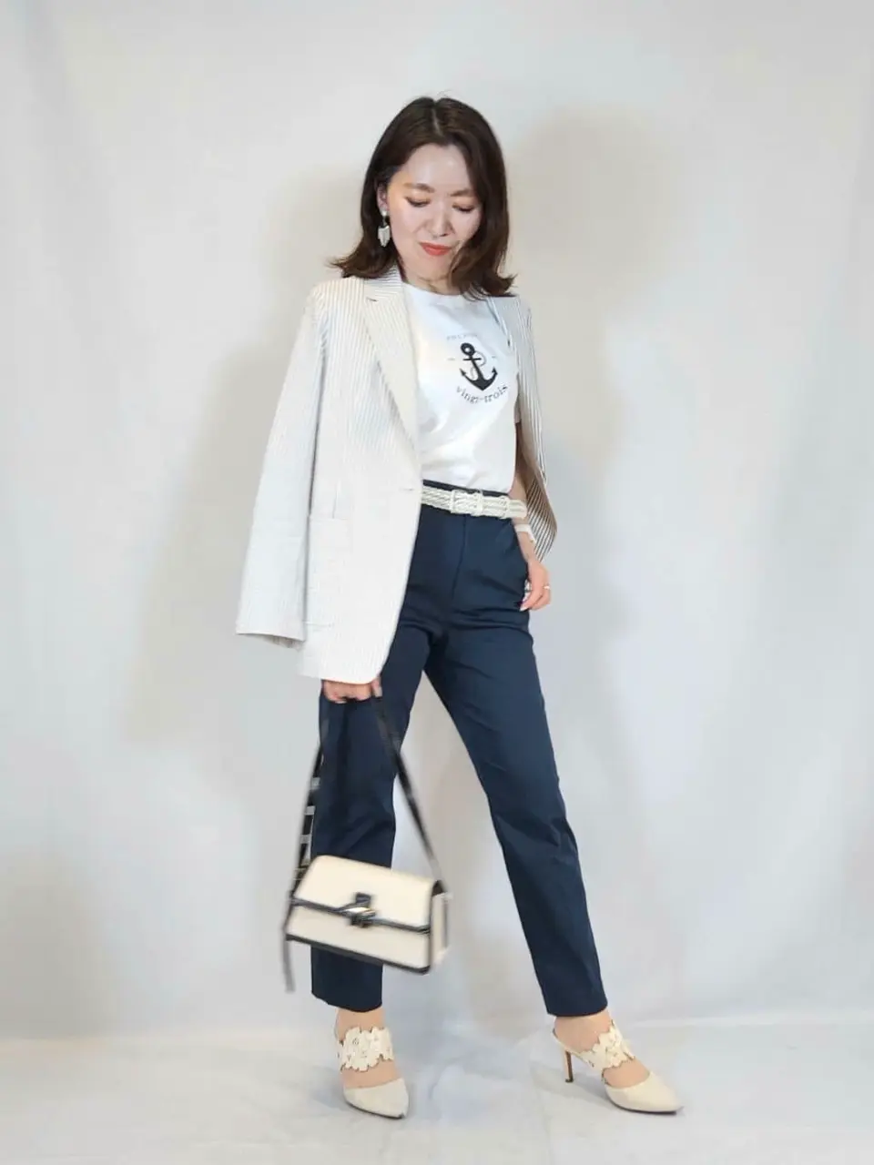 ONWARD CROSSET SELECT 丸田 コーディネート画像