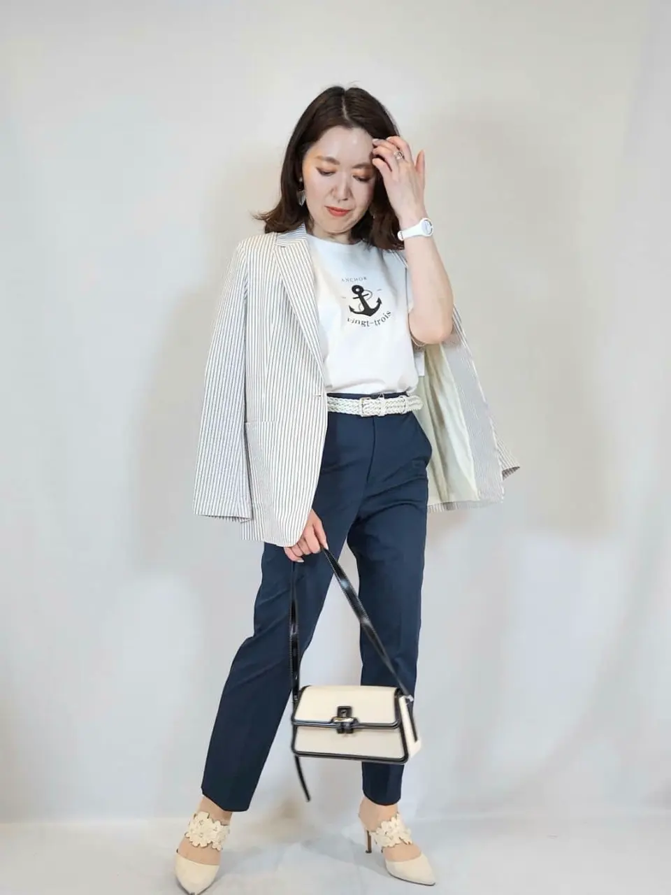 ONWARD CROSSET SELECT 丸田 コーディネート画像