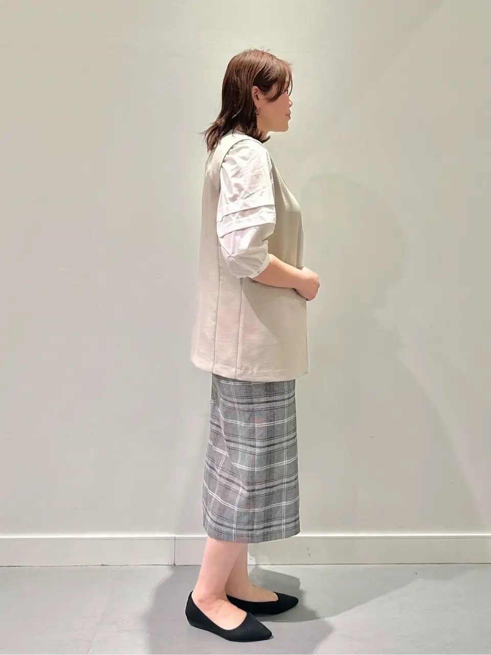 ONWARD CROSSET SELECT 林 コーディネート画像