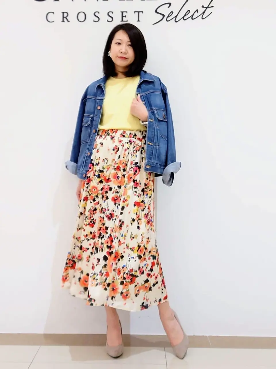  スタッフ コーディネート画像