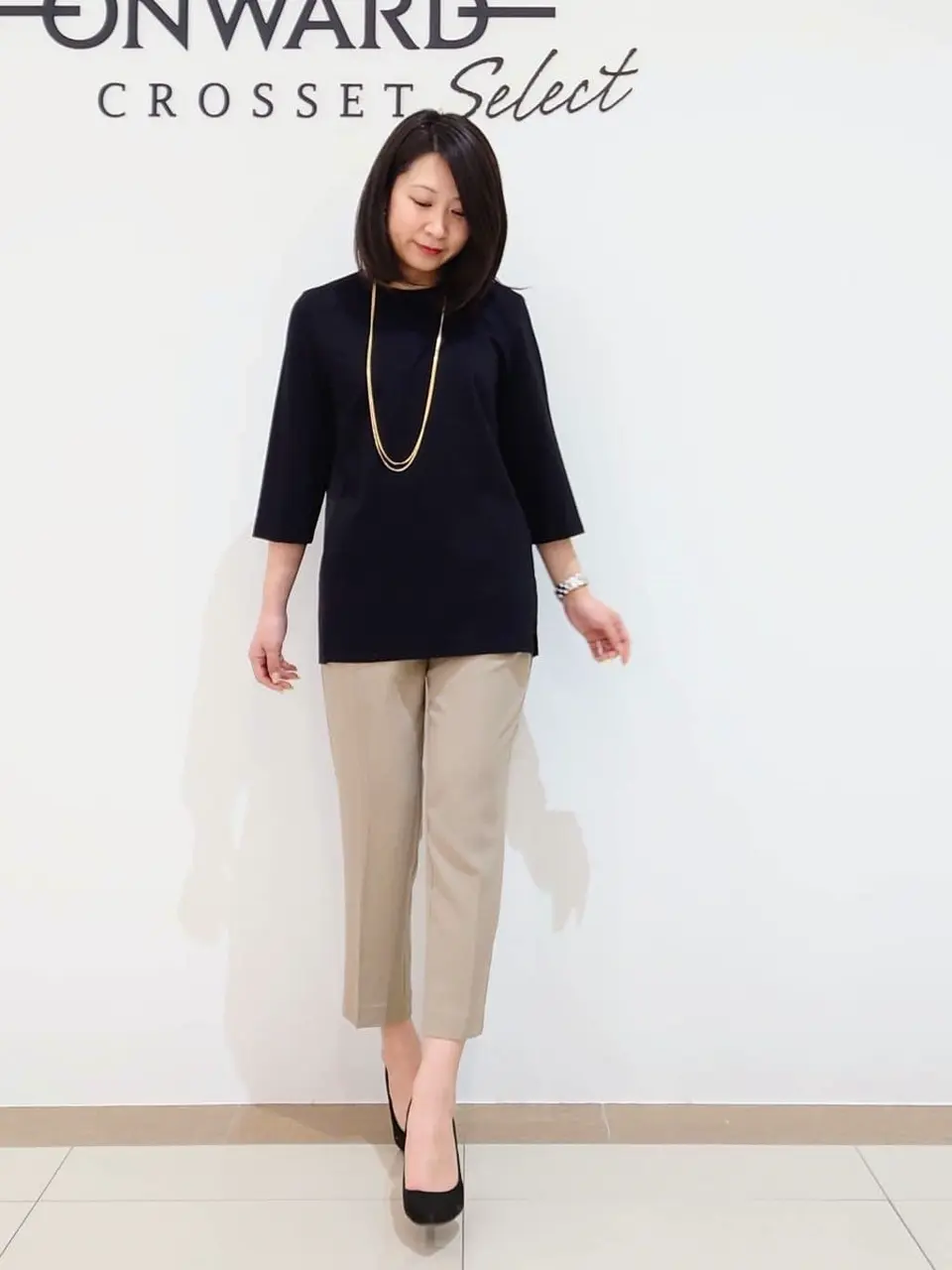 ONWARD CROSSET SELECT スタッフ コーディネート画像