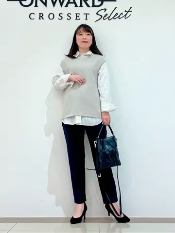 ONWARD CROSSET SELECT スタッフ コーディネート画像