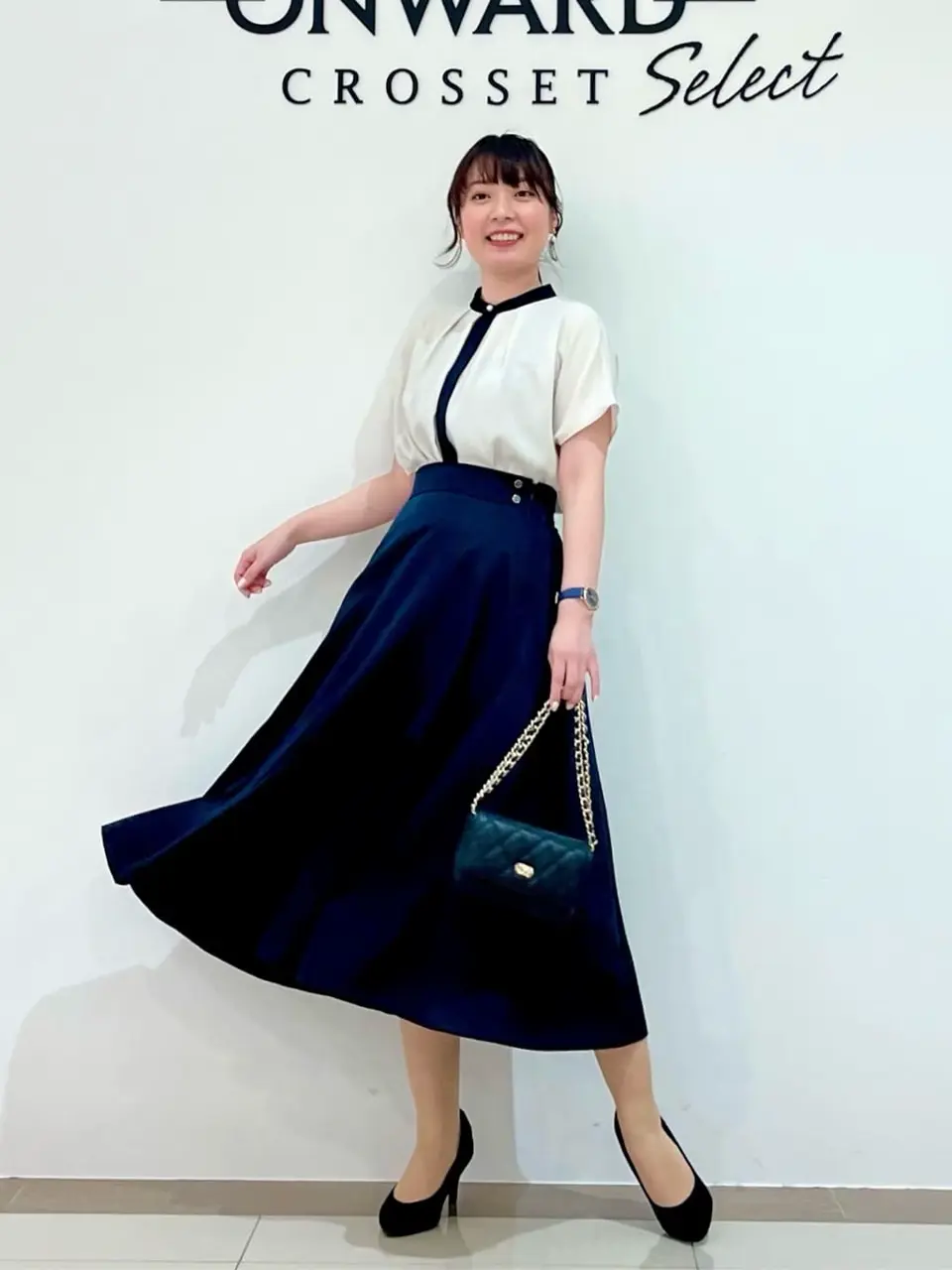 ONWARD CROSSET SELECT スタッフ コーディネート画像