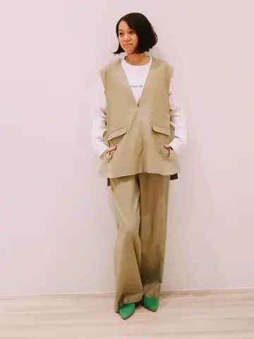 ONWARD CROSSET SELECT 林 コーディネート画像