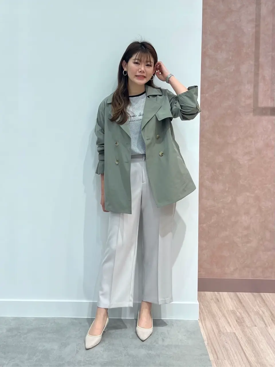 ONWARD CROSSET SELECT mami コーディネート画像