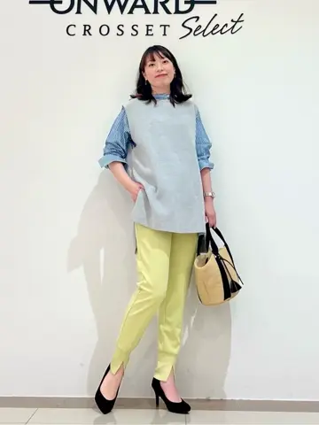 ONWARD CROSSET SELECT スタッフ コーディネート画像