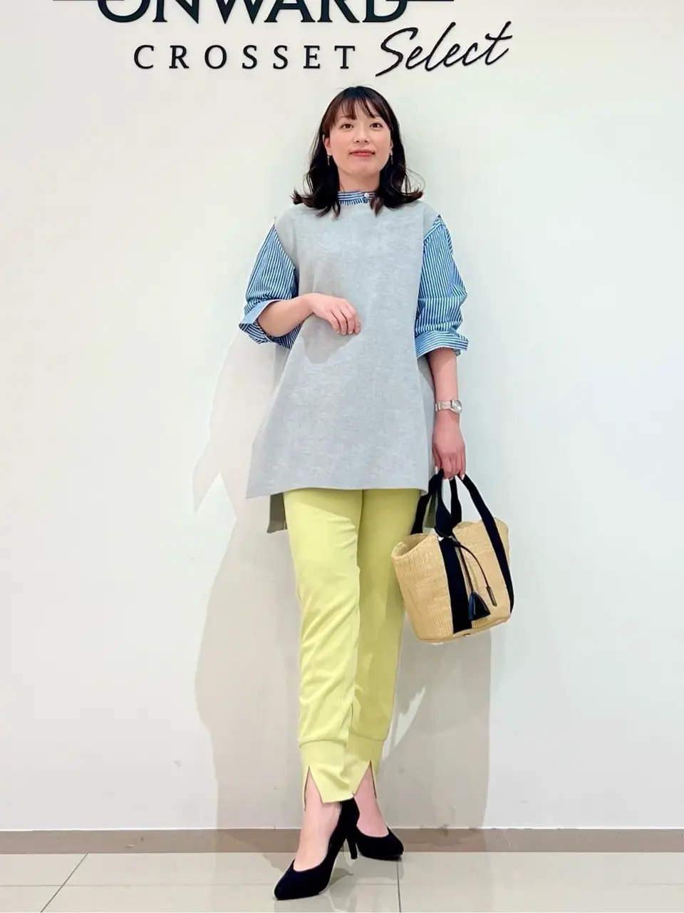 ONWARD CROSSET SELECT スタッフ コーディネート画像