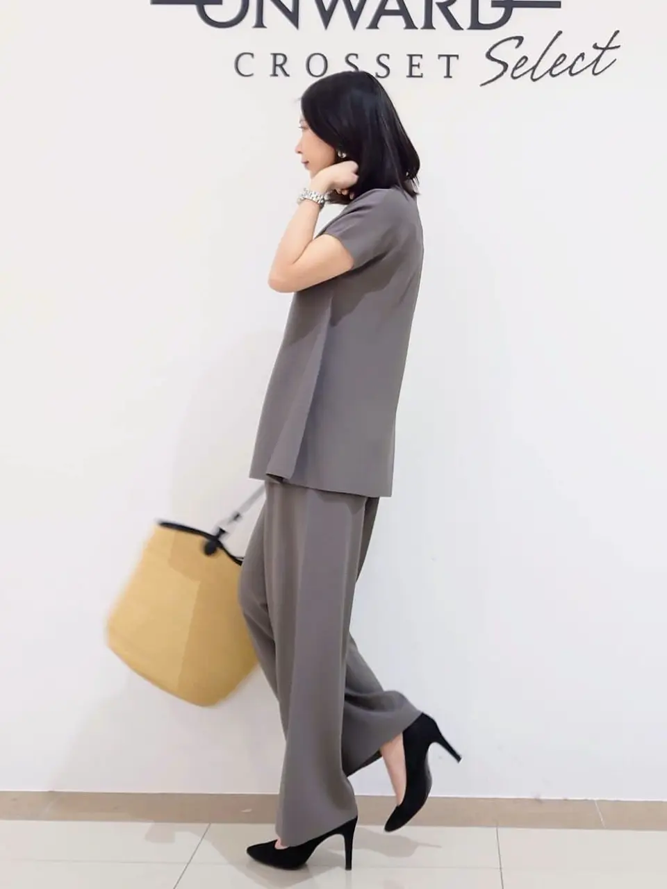 ONWARD CROSSET SELECT スタッフ コーディネート画像
