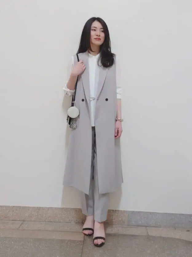  最上 コーディネート画像