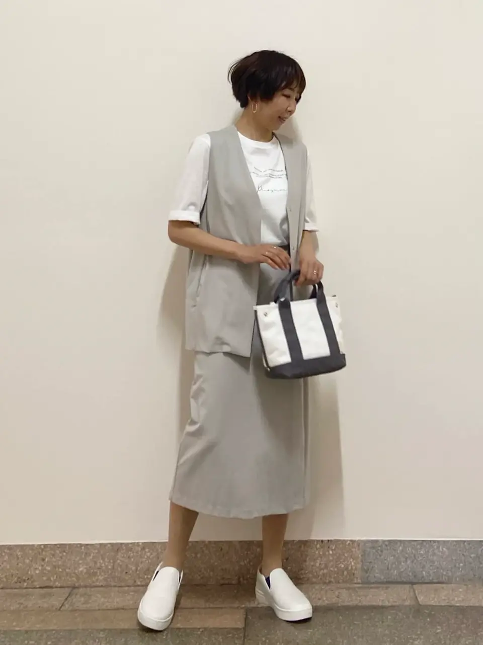 ONWARD CROSSET SELECT 佐藤 コーディネート画像