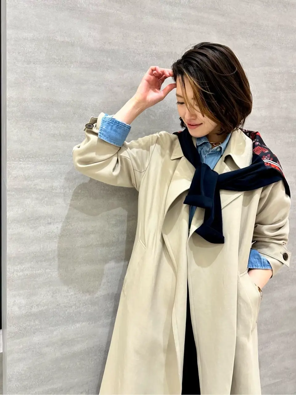 ONWARD CROSSET SELECT イナムラ コーディネート画像