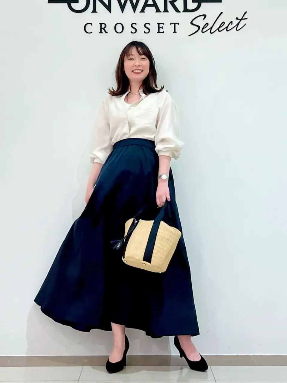 ONWARD CROSSET SELECT スタッフ コーディネート画像