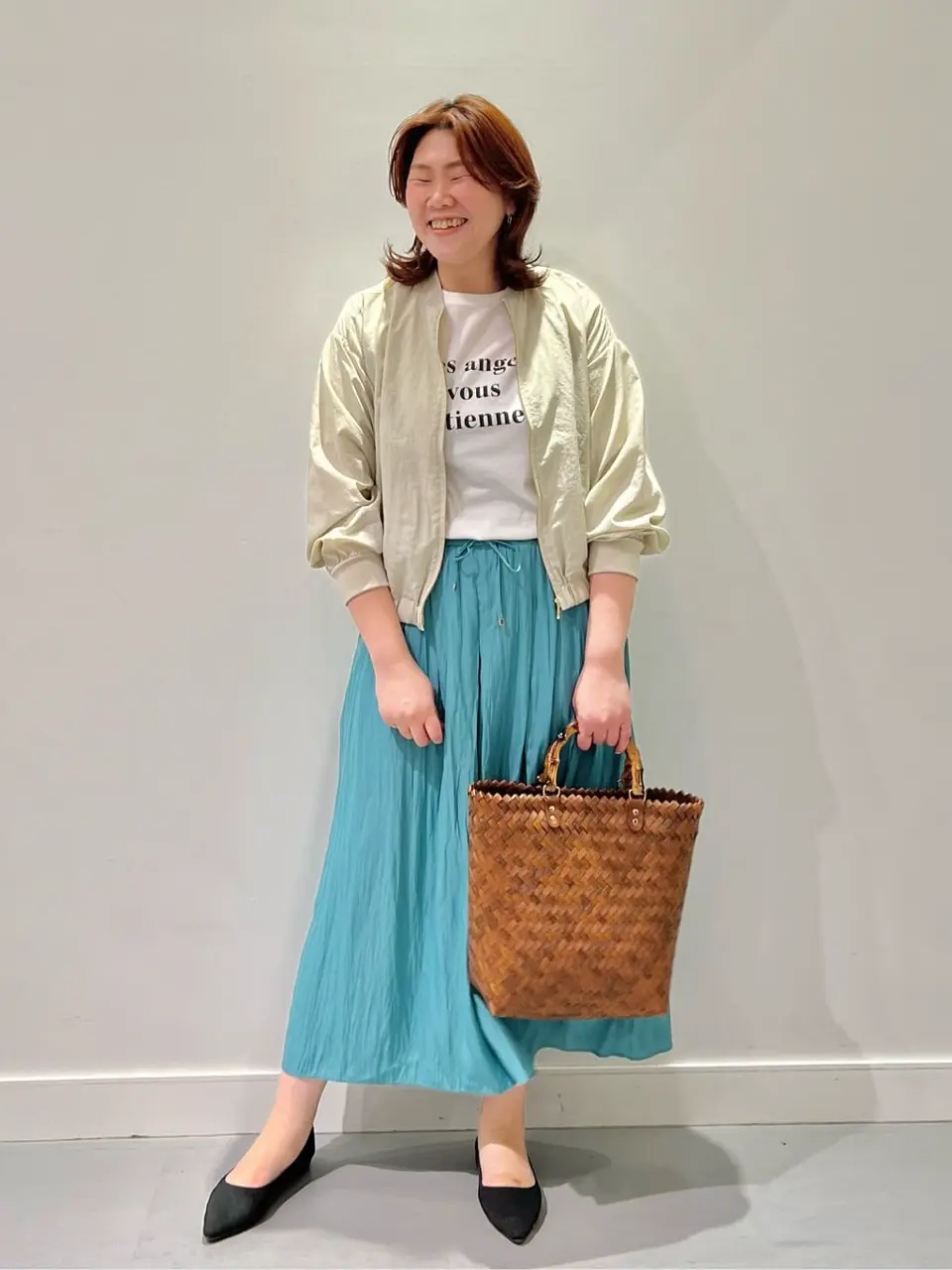 ONWARD CROSSET SELECT 林 コーディネート画像