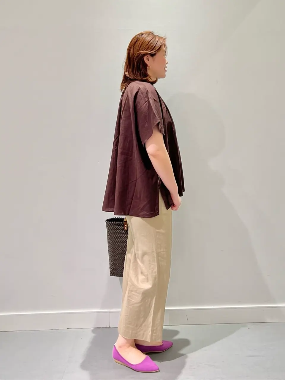 ONWARD CROSSET SELECT 林 コーディネート画像