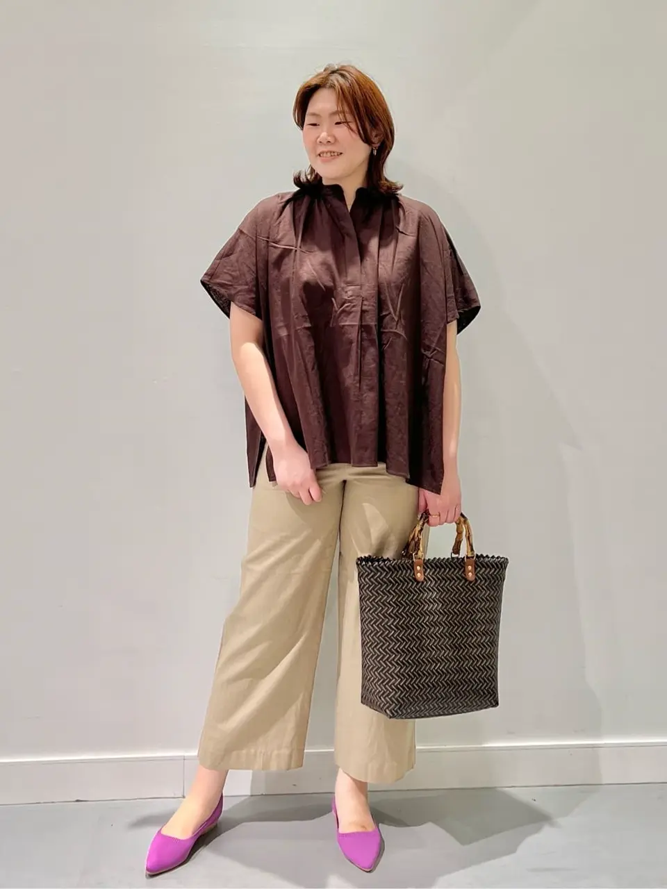 ONWARD CROSSET SELECT 林 コーディネート画像