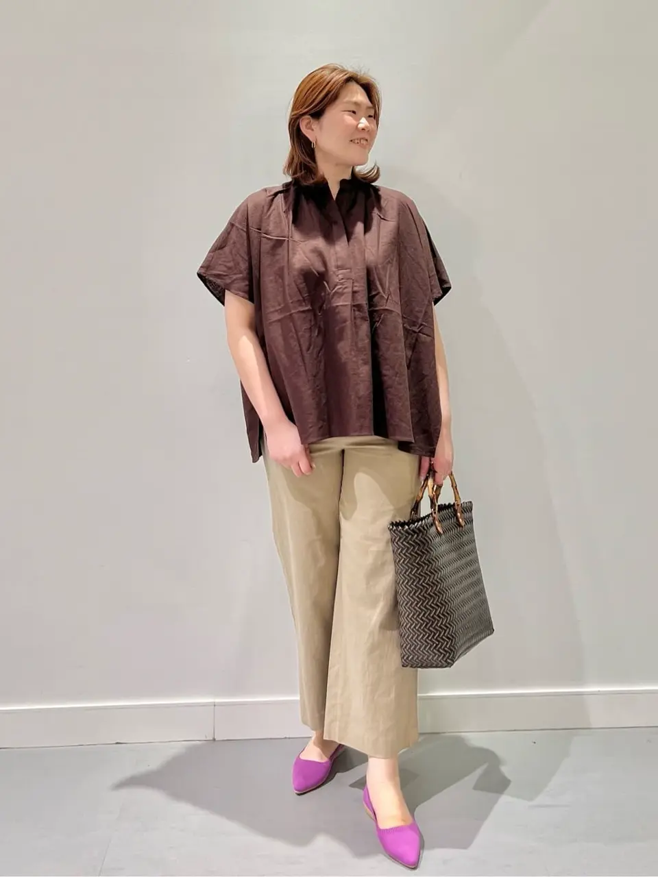 ONWARD CROSSET SELECT 林 コーディネート画像