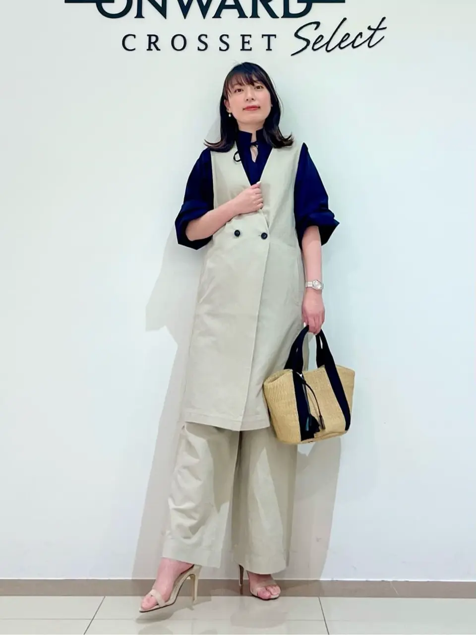ONWARD CROSSET SELECT スタッフ コーディネート画像