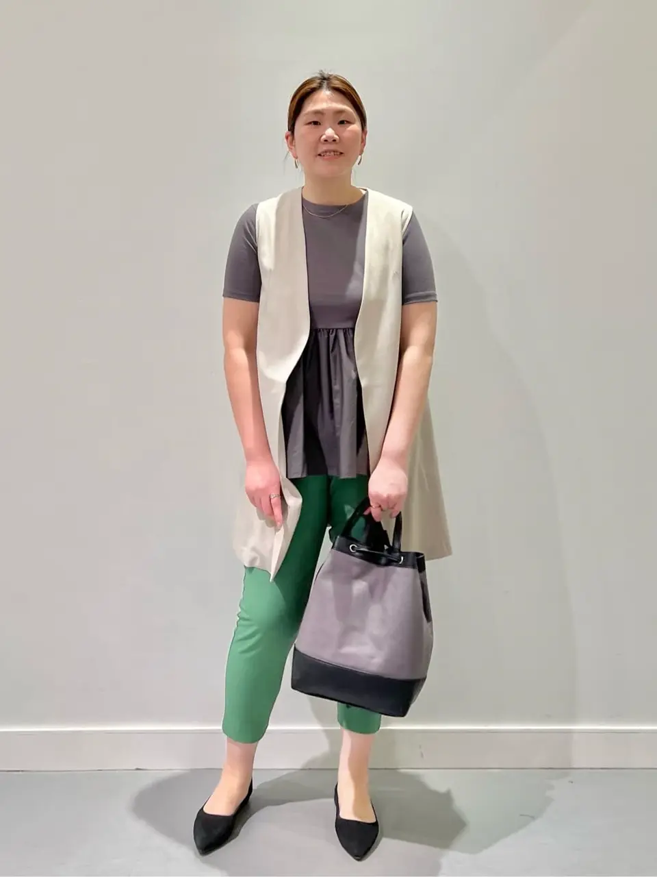 ONWARD CROSSET SELECT 林 コーディネート画像