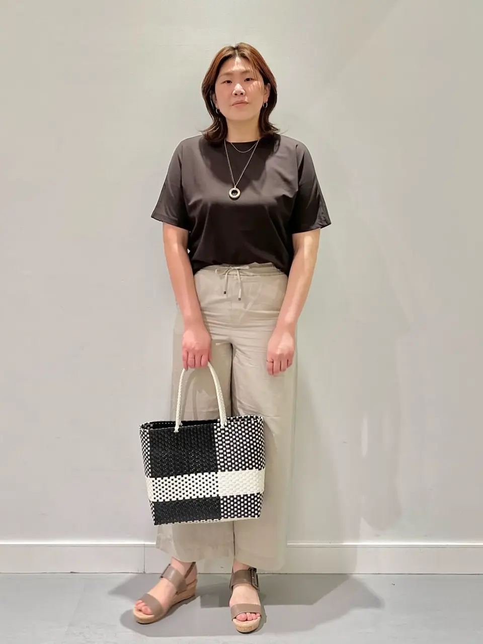 ONWARD CROSSET SELECT 林 コーディネート画像