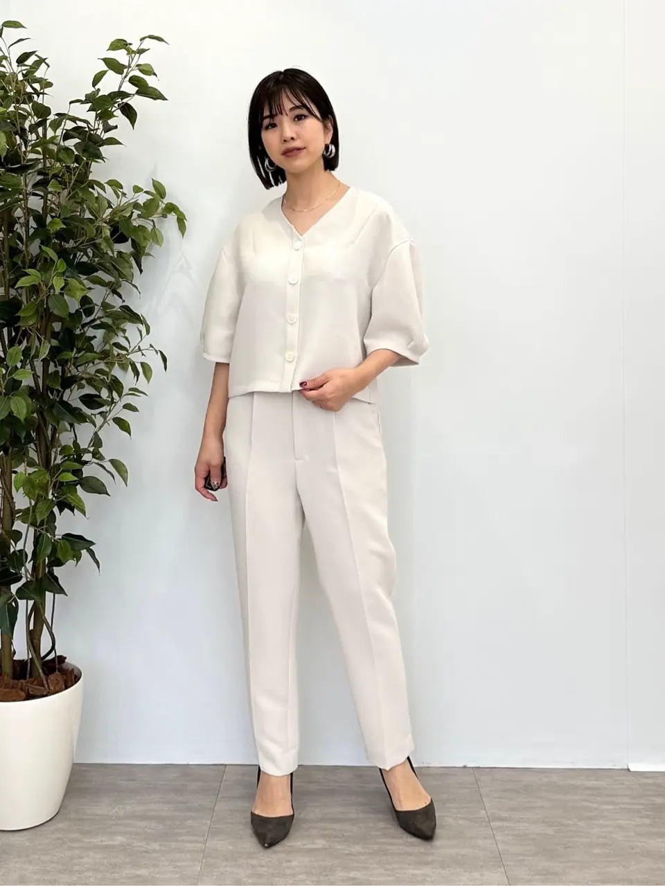  tomo コーディネート画像