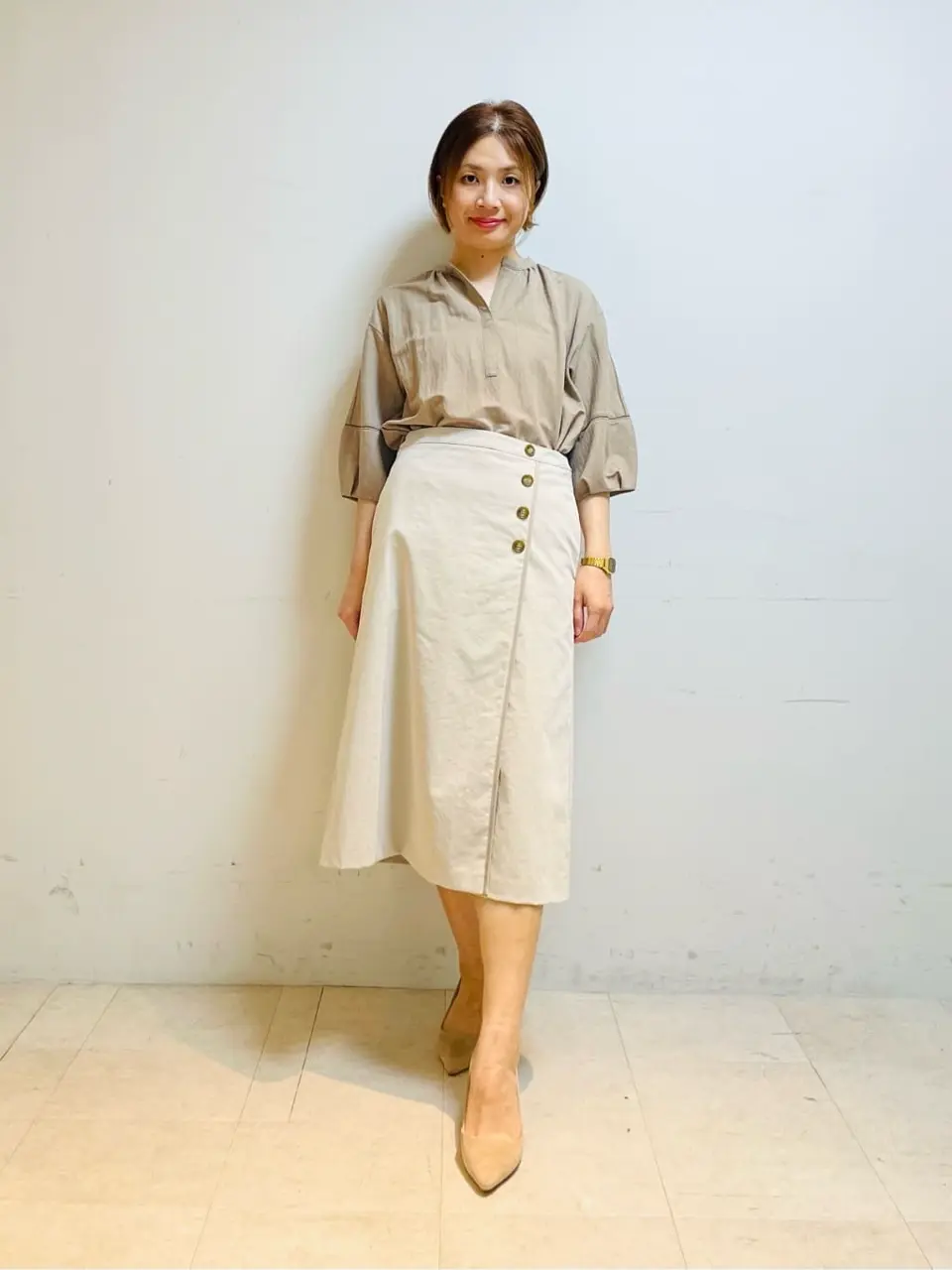 ONWARD CROSSET SELECT スタッフ コーディネート画像