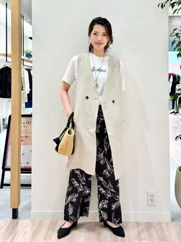 ONWARD CROSSET SELECT イナムラ コーディネート画像