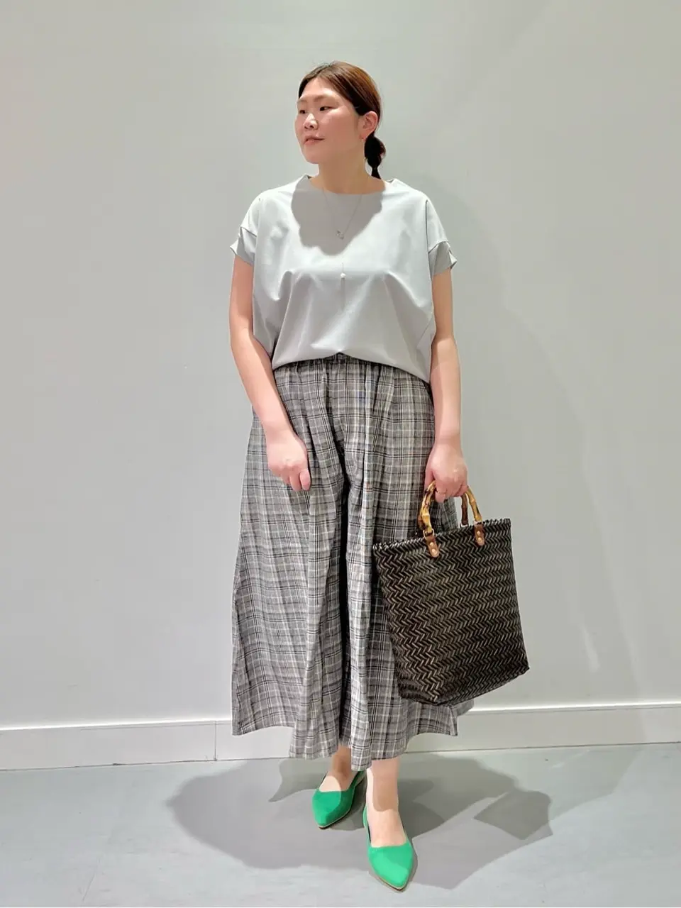 ONWARD CROSSET SELECT 林 コーディネート画像