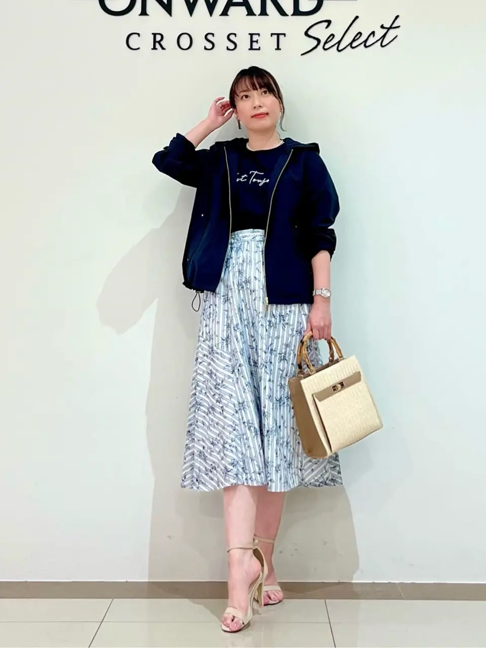 ONWARD CROSSET SELECT E コーディネート画像