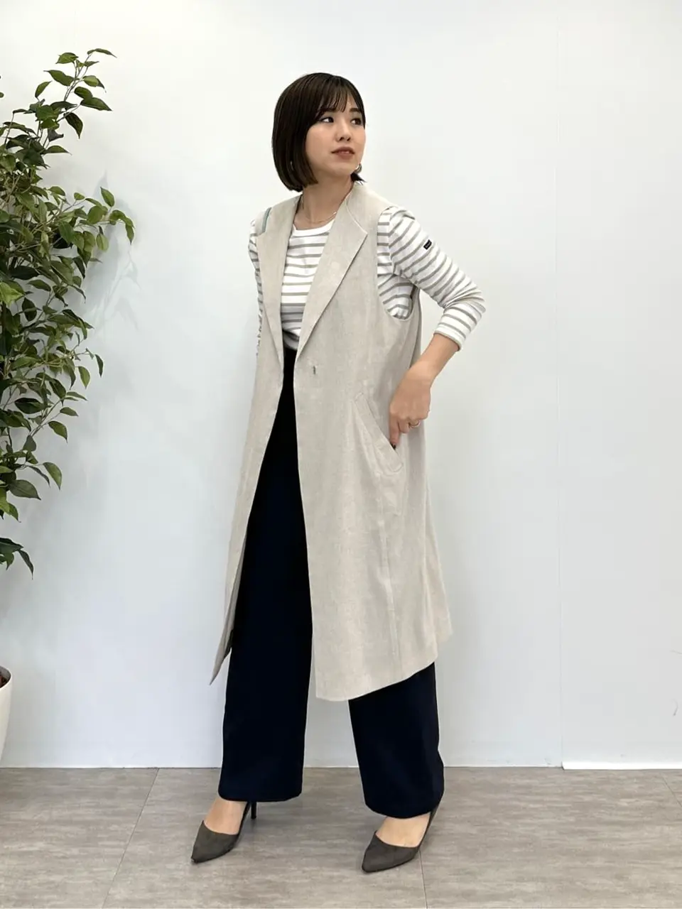 ONWARD CROSSET SELECT tomo コーディネート画像