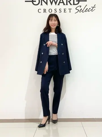 ONWARD CROSSET SELECT スタッフ コーディネート画像