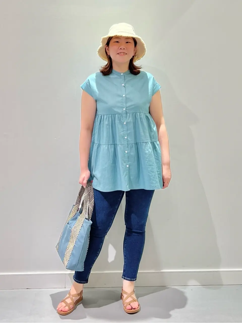 ONWARD CROSSET SELECT 林 コーディネート画像