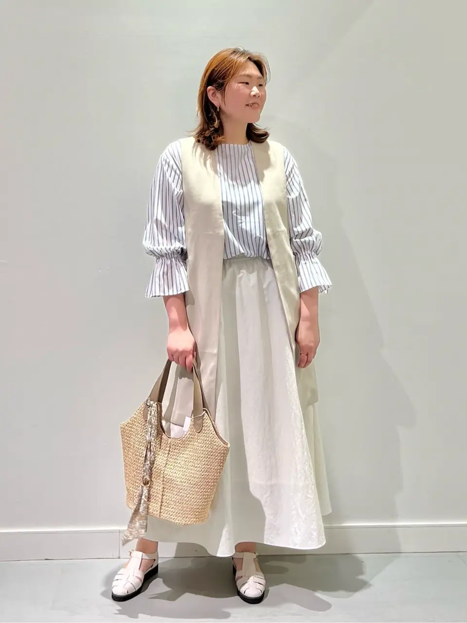 ONWARD CROSSET SELECT 林 コーディネート画像