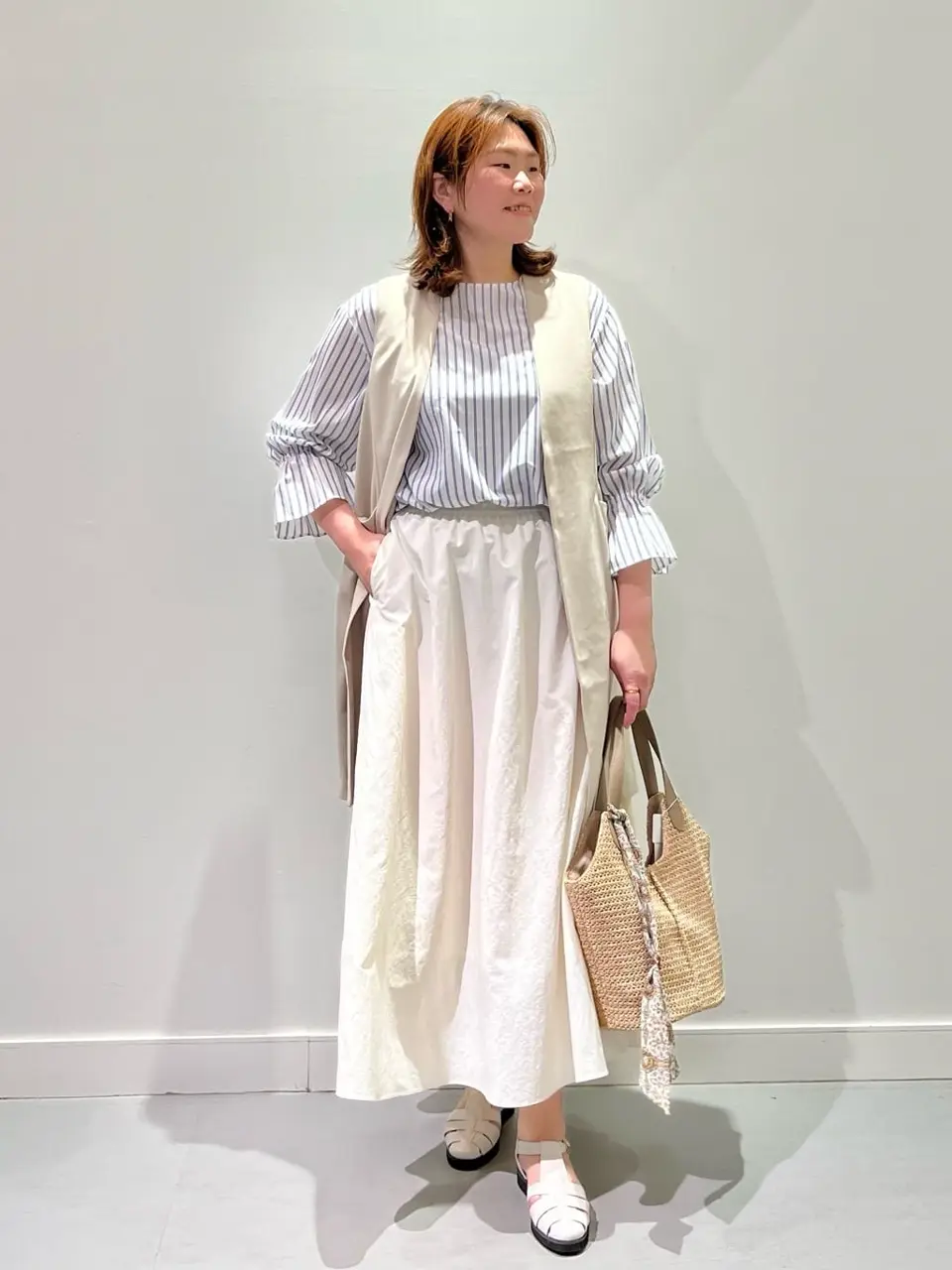 ONWARD CROSSET SELECT 林 コーディネート画像